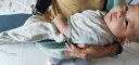 COOKSS 婴儿背带宝宝抱娃神器抱孩子新生儿大童1-3岁横前抱式简易透气 淡湖绿*透气款 实拍图