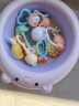 澳贝（auby）婴幼儿童玩具宝宝牙胶手摇铃新生儿安抚礼盒小兔安抚巾满月礼物 实拍图