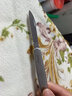 老爹（OldPAPA）不锈钢水果刀多功能折叠刀水果刀蔬果削皮刀家用刨皮刀水果刀去皮器户外随身便携刀 单开折叠水果刀 实拍图