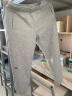 卡帕（Kappa）背靠背2025春秋运动装裤子男生长裤休闲裤卫裤骑行跑步保暖 中浅花灰-0108 M （尺码推荐适合170/80A） 实拍图