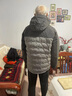 哥伦比亚哥伦比亚羽绒服男女户外金点热能保暖650蓬防跑绒防水羽绒外套 男款 灰色 XL 实拍图
