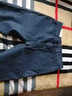 栖谣 高腰牛仔裤加绒女冬季小脚裤显瘦外穿加厚长裤子女紧身弹力笔裤 蓝灰色【白灰绒】 30 建议120-130斤 实拍图
