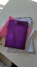 红豆中老年人女士秋衣秋裤套装中年秋衣秋裤内衣单件套装100%纯棉毛衫 紫罗兰-中领套装 M 165建议100-120斤 实拍图