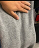 恒源祥羊毛裤加厚男纯羊毛保暖裤打底裤女秋裤男羊毛棉裤保暖内衣裤 女常规-黑色-全羊毛 M (160) 实拍图