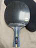 红双喜（DHS）乒乓球拍四星横拍R4002C碳素底板双面反胶弧圈兵兵拍附拍套 实拍图