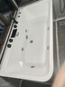 LAISSION【德国】亚克力家用一体无缝独立浴缸恒温冲浪按摩薄边1.3m-1.7米 五件套冲浪按摩浴缸 1.47m 实拍图