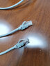 晶华 CAT5高速通用五类网线 原装网络连接线 带水晶头百兆网线 家装路由器通用跳线工程专用整箱网线 【纯铜】灰色 过福禄克测试 3米 实拍图