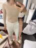 浪莎内衣女士24新品超薄无痕发热面膜美肤肌底衣衣裤套装 实拍图