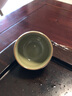 灵青坊 茶杯主人杯单杯大号精品青瓷手工品茗杯品茗杯单个哥窑冰裂纹开片可养主人杯家用喝茶个人杯功夫茶具 哥窑米黄铁线 实拍图