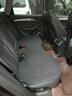 铄行适用于奥迪宝马奔驰专用  亚麻汽车坐垫 四季通用单片座垫无靠背 100%天然亚麻三件套(黑色) 奥迪Q5L/Q3/Q5/Q7/Q8/Q2L 实拍图