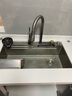 德匠科勒厨房飞雨水槽不锈钢加厚洗菜盆家用洗碗槽一体盆纳米抗污 KL088*8046飞雨水槽+台控套餐 实拍图