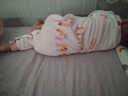 良良（liangliang）婴儿睡袋夏季空调房防踢被宝宝纯棉可拆袖儿童睡袋 拼图粉·秋冬款【适合15-20℃】 L（建议身高80-95cm） 实拍图