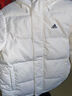 adidas 保暖鸭绒连帽羽绒服男女同款阿迪达斯官方轻运动 白色   2XL 实拍图