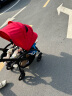 博格步（BUGABOO）【新品】荷兰Bugaboo Bee6博格步多功能轻便城市型折叠婴儿推车 黑架朱砂红 黑座 晒单实拍图