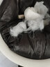 牧诺床边毯卧室地毯客厅毛绒简约加厚长毛绒可爱毯房间地毯 毛绒 纯白色 80*180厘米 实拍图
