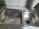 华帝（VATTI）厨房不锈钢水槽 拉伸双槽洗菜盆洗碗盆水池 H-A2012(77)-C.1 实拍图