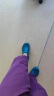 安诺/ANNO 手术室拖鞋坡跟舒适防护鞋洁净房工作鞋医院护士工作拖鞋男女鞋洞洞鞋 湖蓝色 41-42 晒单实拍图