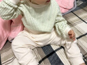 童泰（TONGTAI）婴儿内衣套装四季男女宝宝衣服儿童家居TS41J212-DS绿色90cm 晒单实拍图