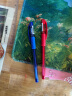 斑马牌（ZEBRA）中性笔 0.5mm子弹头签字笔 学生标记笔走珠水性笔 C-JJ100 JELL-BE 红色 10支装 实拍图