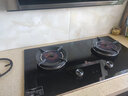 红日（RedSun）红外燃气灶双灶具智控定时家用天然气液化气台式嵌入式钢化玻璃猛火灶70%高热效一级能效EM618B/BP EM618BP 70%热效率加大面板 液化气 实拍图