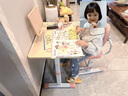 爱果乐（IGROW）学习桌课桌儿童学习桌家用儿童书桌实木写字桌升降桌中小学生幼儿 阅读架款升降桌 粉70cm 实拍图