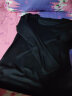 苏洛寻打底衫女春秋季新款韩版性感长袖T恤女套头修身内搭纯色T恤衫 圆黑色 2XL  (建议115-125斤) 实拍图