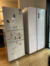 松下（Panasonic）632升大容量冰箱双开门对开门冰箱一级能效 风冷无霜变频家用电冰箱 月光白色NR-EW63WSA-W 晒单实拍图