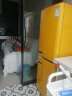 金松（JINSONG）133升彩色复古冰箱家用厨房双门节能保鲜冷藏冷冻小型电冰箱BCD-133R 卡普黄 晒单实拍图