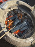 原始人烧烤炉户外不锈钢烧烤架 家用烤肉架便携碳烤炉 畅烤套餐：不锈钢网+16件套 实拍图