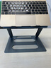 派凡 笔记本支架 电脑支架散热立式便携折叠增高架垫高架多功能mac手提拓展升降配件办公床上散热架 Z08-深空灰【带同屏架/两段折叠/无极升降】 实拍图