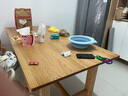 源氏木语 纯实木餐桌简约橡木桌椅组合饭桌北欧餐厅吃饭桌子 (橡木)1.8米餐桌 实拍图