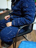 万年雅（Wannianya） 睡衣男冬季加厚纯棉男款秋冬款全棉夹棉加棉男士家居服套装 6903 3XL（180-200） 实拍图