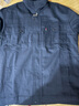 依舵 纯棉双层秋冬工作服男加里衬套装耐磨全棉劳保服电焊工防烫工服 藏蓝色【纯棉加里布】 单上衣 2XL 180 实拍图
