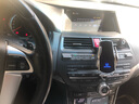 米将本田车载手机支架无线充电器雅阁思域CRV皓影XRV导航支架汽车用品 本田专用【智能银色】 08-13款八代雅阁【中控有旋钮】 实拍图