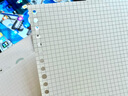 文谷(Wengu)b5方格活页纸 笔记本活页本替芯白色纸学生网格活页纸芯可拆卸活页笔记本内芯 NB560-2方格*4 实拍图