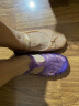 Melissa（梅丽莎）复古女士时尚编织潮流舒适罗马凉鞋33718 淡紫色透明 5（35-36码） 晒单实拍图