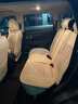 欧玛奴汽车座套四季通用全包围汽车坐垫冬季布艺座垫座椅套适用于 豪华版米色 三菱欧蓝德翼神劲炫ASX奕歌蓝瑟 实拍图