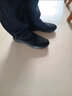 VERNOUILLET一脚蹬男女鞋多运动走路男鞋春季不系带网面鞋轻便飞织大码针织鞋 黑白（标准款） 44 实拍图