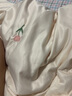 浪莎（langsha）夏季冰丝夏凉被空调被四件套可机水洗夏被单人双人被芯春秋薄被子 花朵-奶白粉【丝滑裸睡】 四件套/1.8x2.2m夏被+床单+2枕套 实拍图