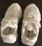 哈比熊童鞋小白鞋春秋儿童运动鞋男童鞋女童网面休闲鞋GS7577 白色26码 实拍图