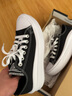 匡威（Converse）厚底鞋女鞋新款70S低帮帆布鞋松糕鞋云朵Move增高硫化鞋小个子 570256C 经典黑 36.5 /6 实拍图
