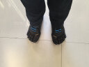 Vibram五指鞋赤足鞋深蹲举重硬拉健身鞋综合运动训练跑步鞋五趾鞋VTRAIN 黑色/天蓝色 42 实拍图