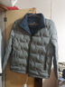 红豆羽绒服男短款轻商务立领85%鸭绒轻盈防风防钻绒保暖外套 S2素彩灰 M 【170/92B】 实拍图