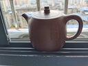 宏中（hongzhong）宜兴紫砂壶名家纯全手工茶壶套装 原矿紫泥汉铎壶 500cc 实拍图