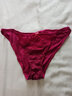 金三塔女士内裤桑蚕丝真丝性感低腰内裤NZF4D206 紫玫红 1条 M 实拍图