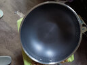 厨诺（chunuo） 不粘锅炒锅 电磁炉炒菜锅 不粘铁锅平底炒锅无油烟不沾锅燃气灶煤气通用 食品级304不锈钢【32CM适合3-5人】带锅盖 实拍图