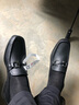 菲拉格慕（Ferragamo）商务休闲男士软面皮鞋 GANCIO扣饰牛皮莫卡辛鞋 时尚大牌高档男鞋  黑色 029392 0642848  40 码（6码） 实拍图