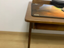 费林斯曼实木书桌椅学生学习桌课桌电脑桌升降办公写字桌书柜书架组合桌 【升级款】120CM胡桃色实木单桌 现代简约 晒单实拍图
