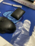 宜丽客（ELECOM） 护腕垫 进口硅胶人体工程学 键盘垫 鼠标垫防鼠标手办公家用 护腕垫 陨石黑 实拍图