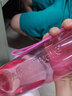 特百惠（Tupperware）乐活750ml水杯大容量塑料杯密封防漏运动茶杯学生儿童办公水壶 乐活柔蜜粉 750ml 实拍图